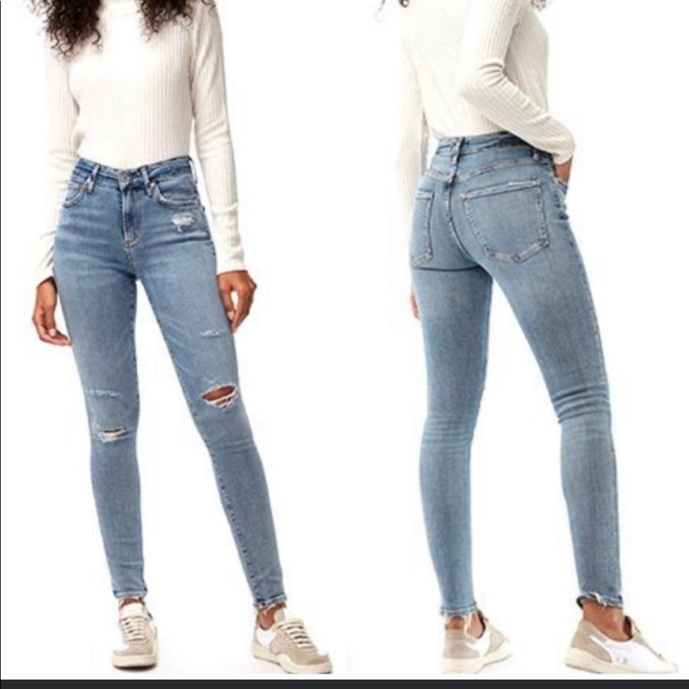 AGOLDE Sophie distressed skinny jean 31